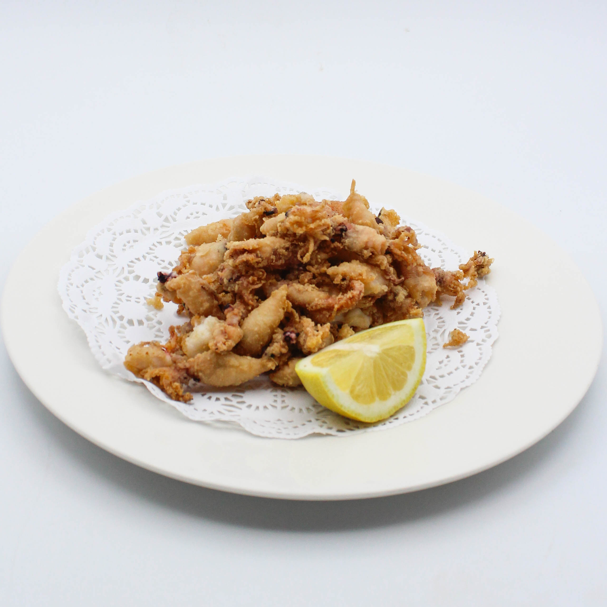 Fried baby cuttlefish 